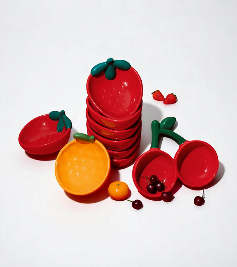 Ciotola fragola in ceramica