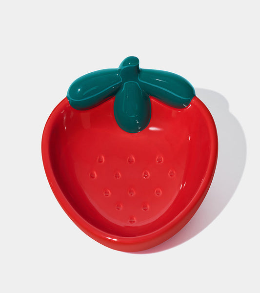 Ciotola fragola in ceramica