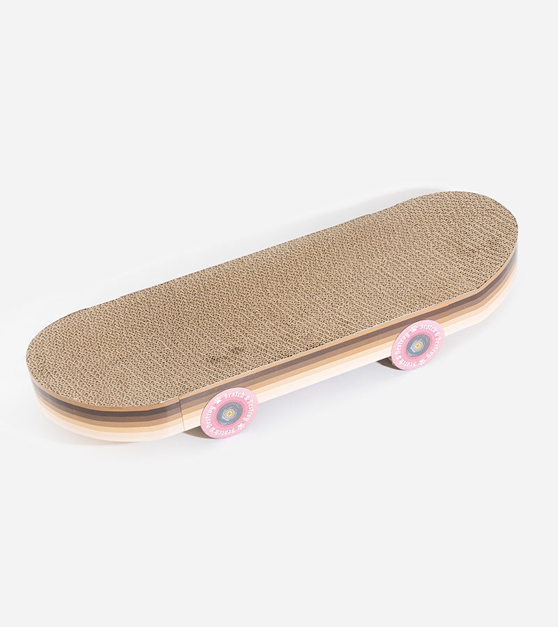 Tiragraffi da skateboard per gatti