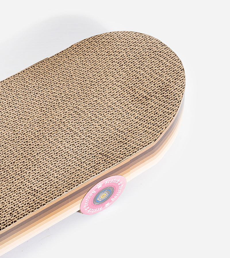 Tiragraffi da skateboard per gatti