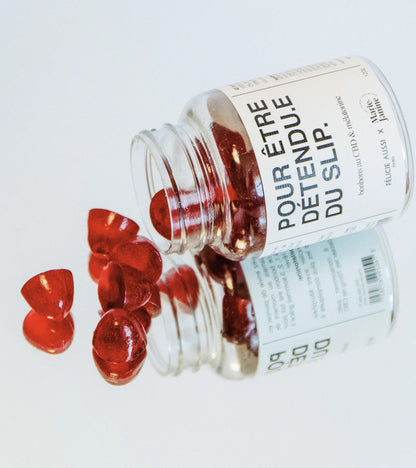 Gummies CBD et mélatonine, pour être détendu(e) du slip  Marie Janine