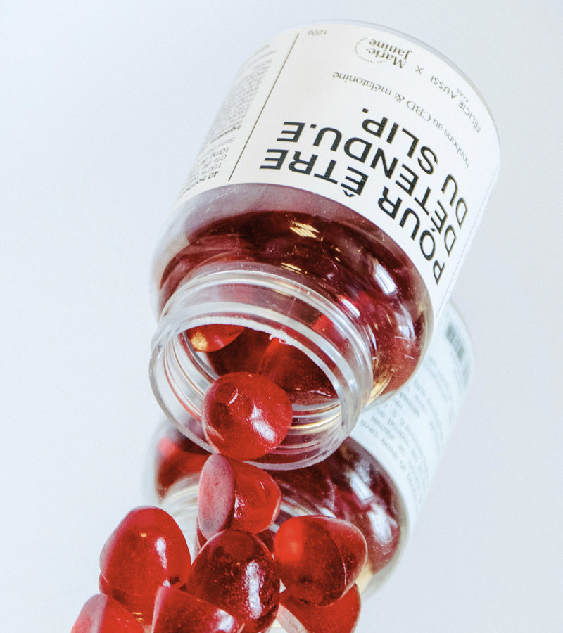 Gummies CBD et mélatonine, pour être détendu(e) du slip  Marie Janine