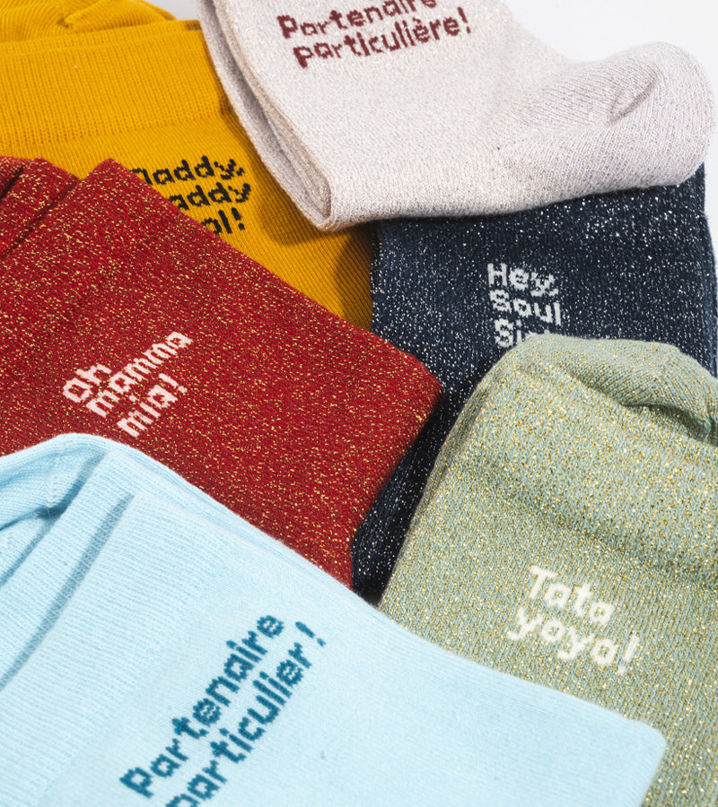 Chaussettes Hey soul sister  L'expressionist