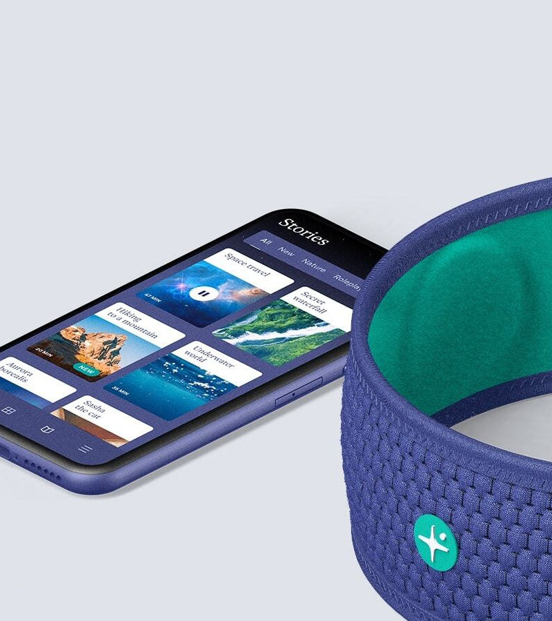 Fascia per dormire e rilassarsi Hoomband Bluetooth