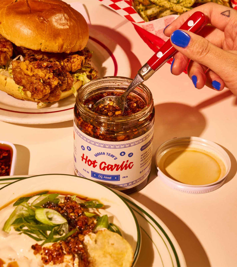Hot chili : Chili croustillant à l'ail