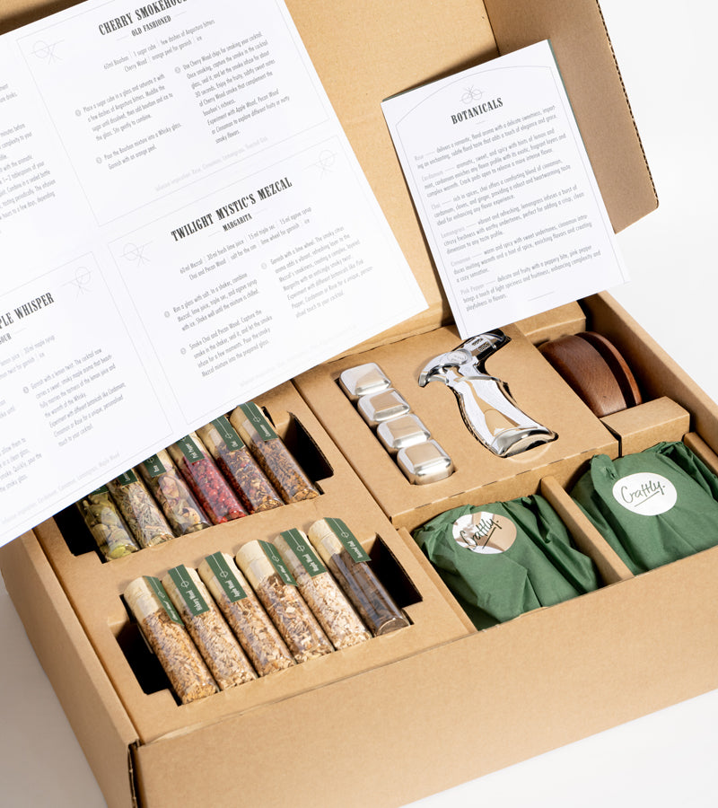 Kit per fumare whisky