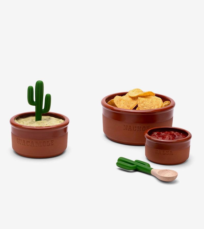 Set di stoviglie per aperitivo messicano