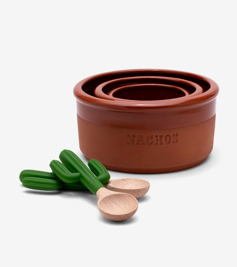 Set di stoviglie per aperitivo messicano
