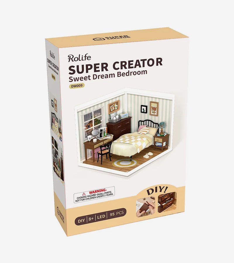 Kit DIY Chambre miniature - Sweet Dream Bedroom