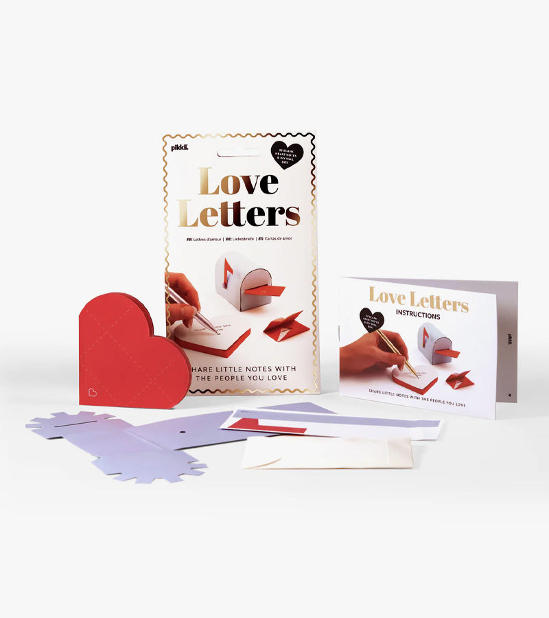Kit fai-da-te lettere d’amore e cassetta delle lettere