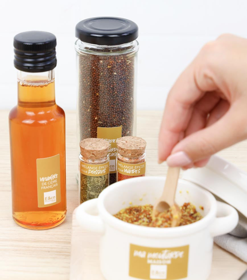 Kit per preparare la senape