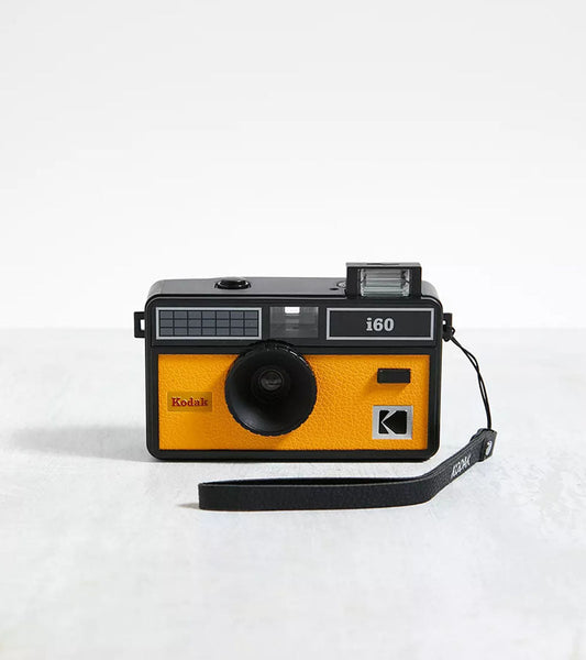 Kodak - Fotocamera riutilizzabile i60 35mm nera e gialla