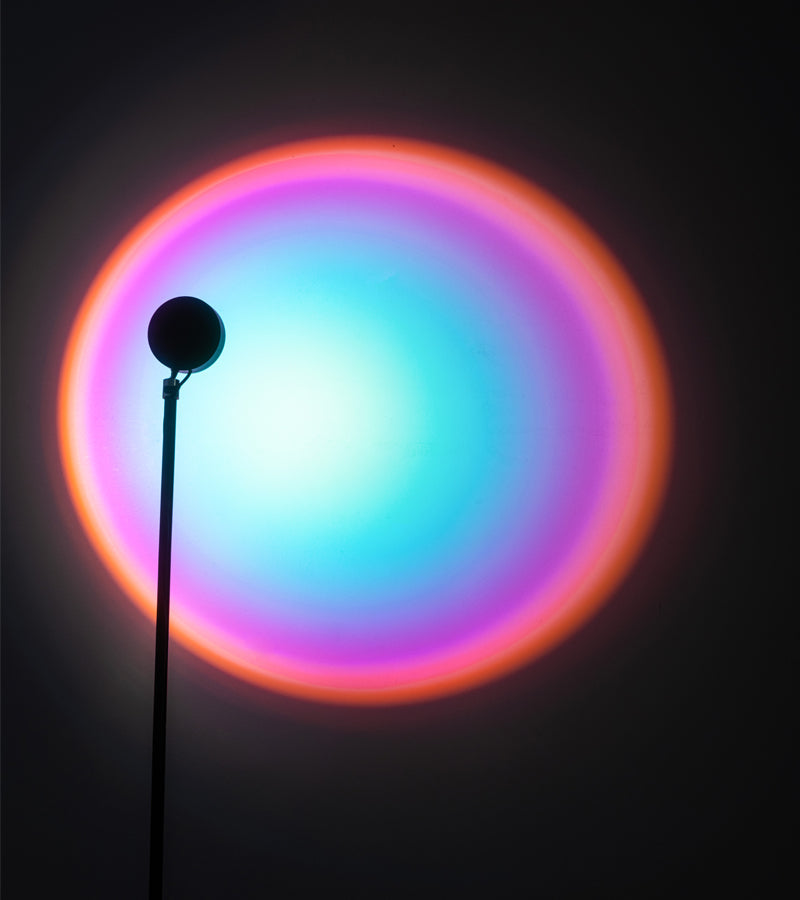 Lampadaire coucher de soleil  L'expressionist