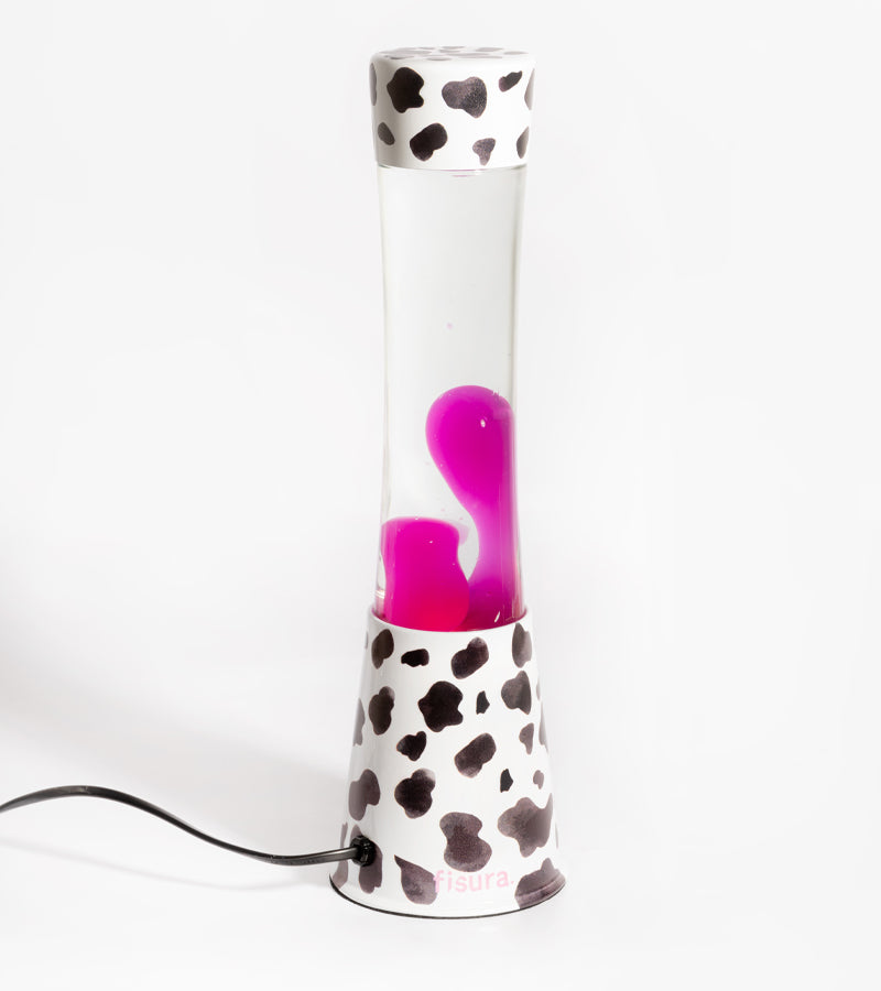 Lampada lava mucca