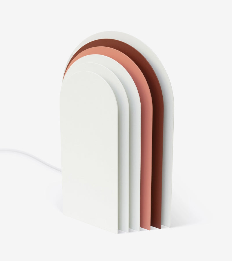 Lampada da tavolo ad arco a LED