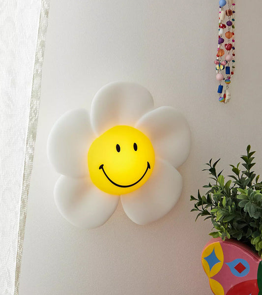 Lampada da parete ricaricabile Daisy Smiley