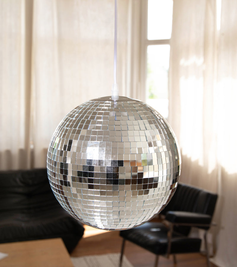 Lampada disco ball da appoggio