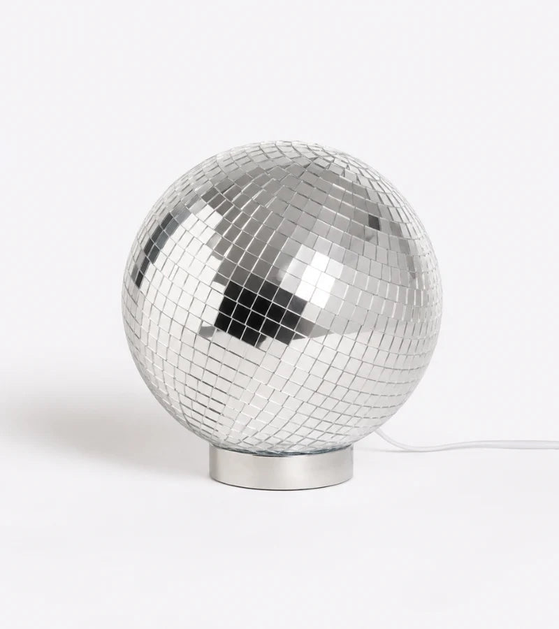 Lampada disco ball da appoggio