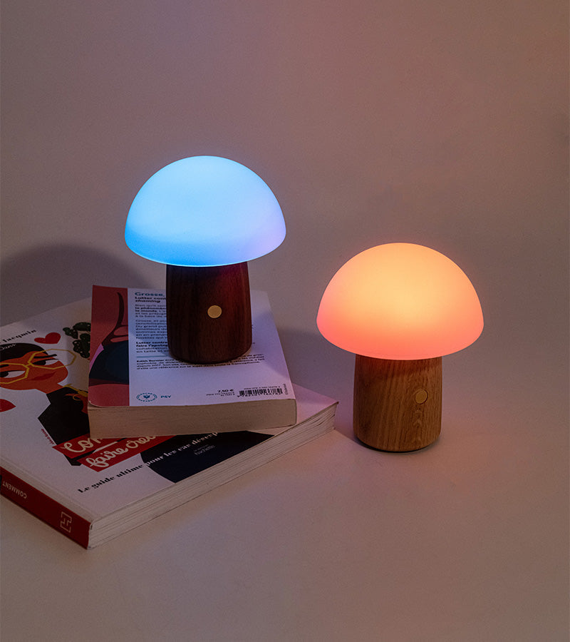 Lampe champignon Alice Noyer  Gingko