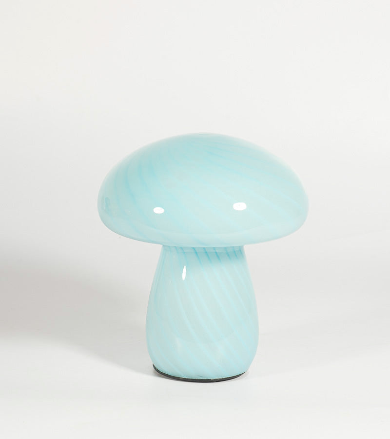 Lampe champignon bleu sans fil