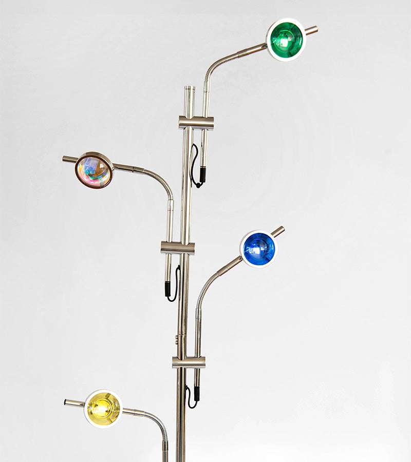 Lampada multi-tramonto a 5 faretti