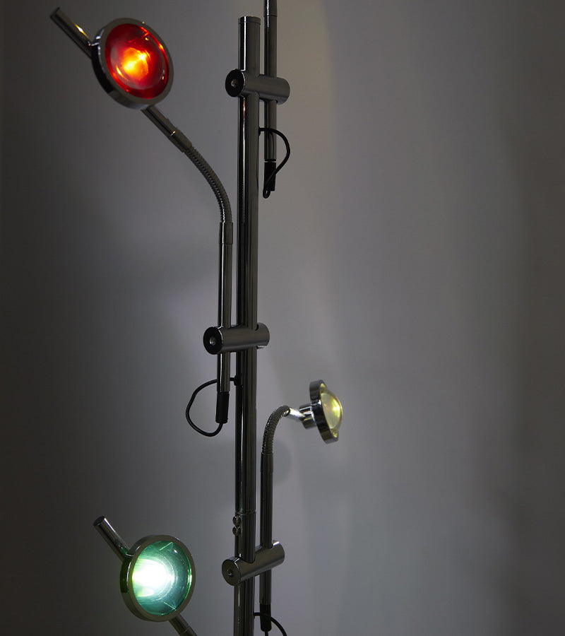 Lampada multi-tramonto a 5 faretti