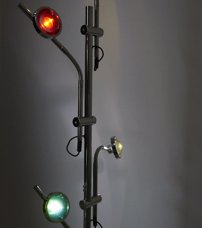 Lampadaire sur pied coucher de soleil à 5 spots