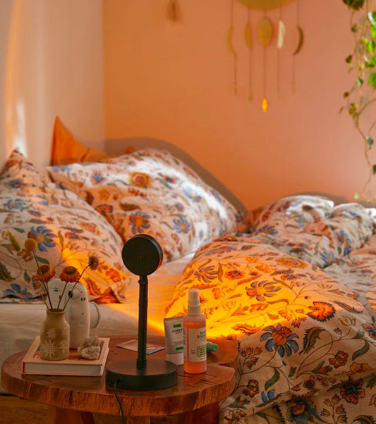 Lampada al tramonto
