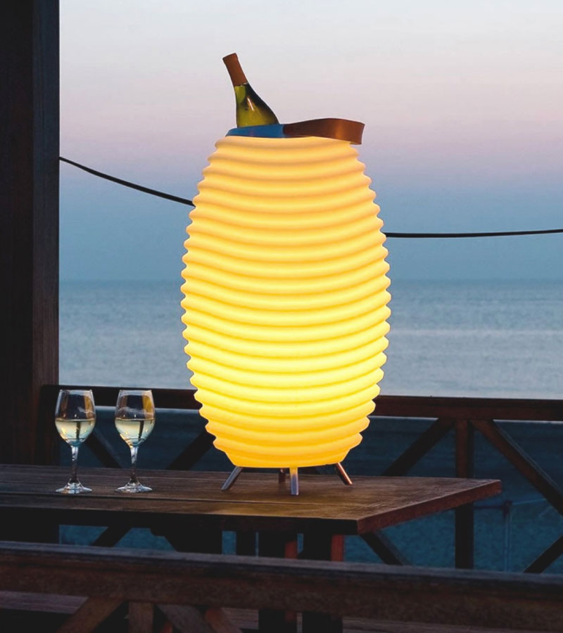 Kooduu Synergy - Lampada LED, Speaker Bluetooth & Porta Vino