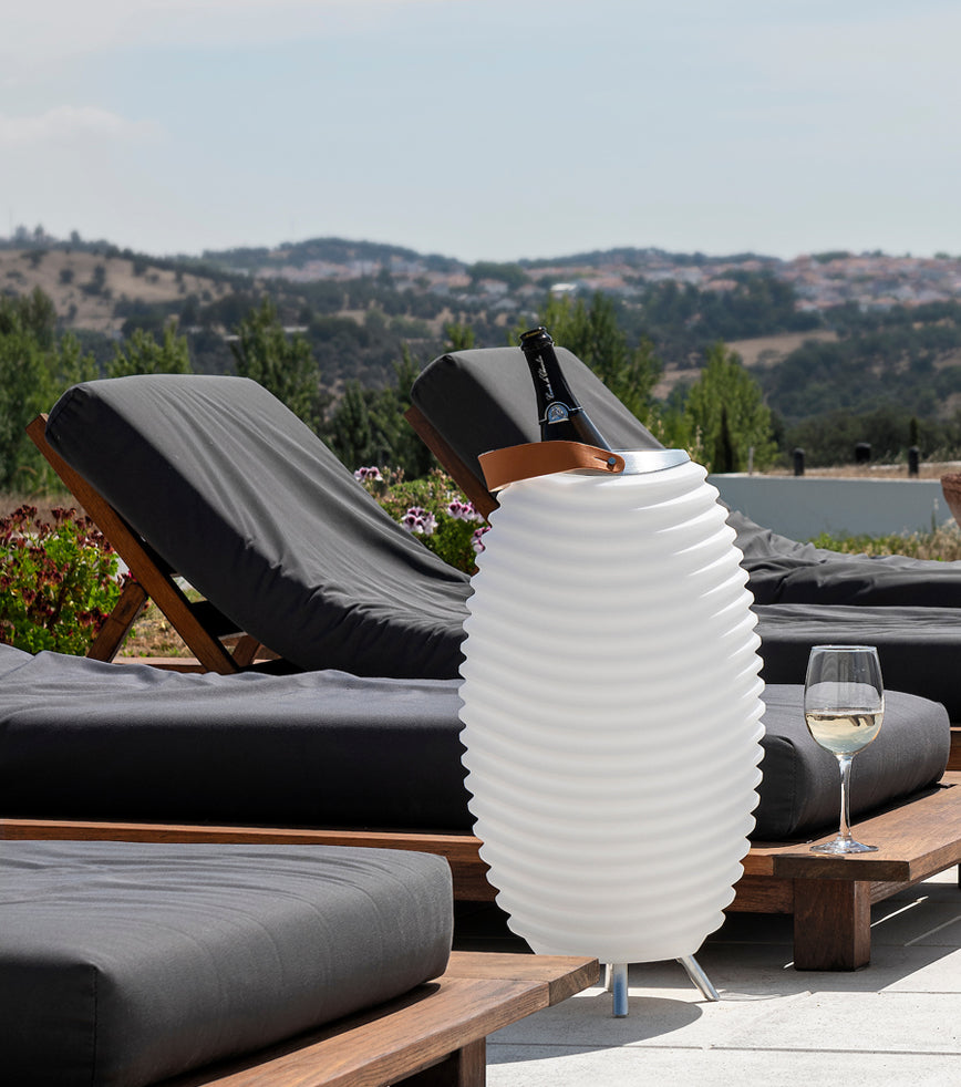 Kooduu Synergy - Lampada LED, Speaker Bluetooth & Porta Vino
