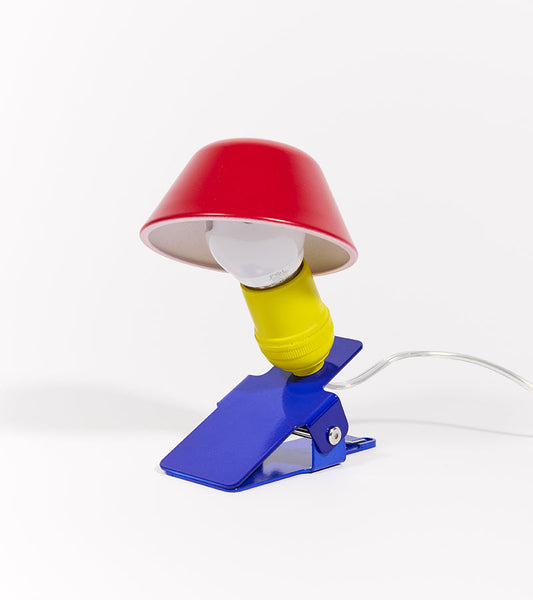 Lampada portatile con pinza