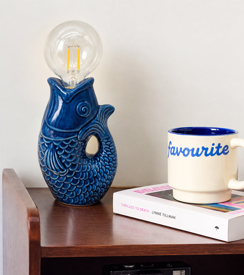 Lampada Pesce Blu