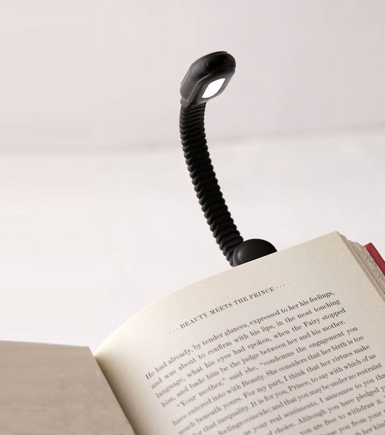 Liseuse rechargeable à clipser  Kikkerland