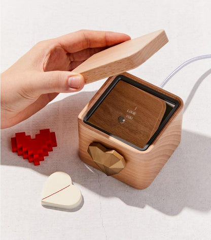 Lovebox - Boîte à amour connectée Noir et blanc  Lovebox