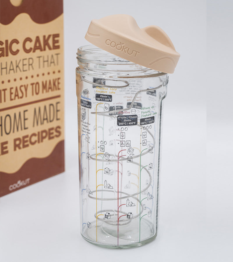Shaker aux 10 recettes de gâteaux  Cookut