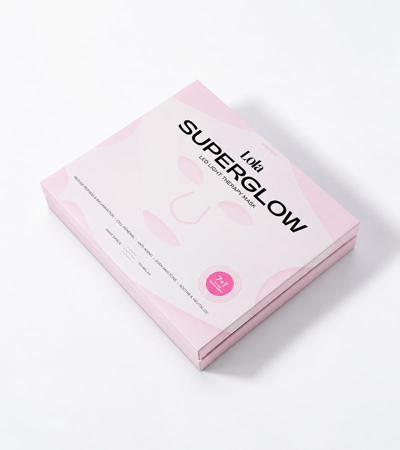 Maschera viso a LED - Superglow LOLA