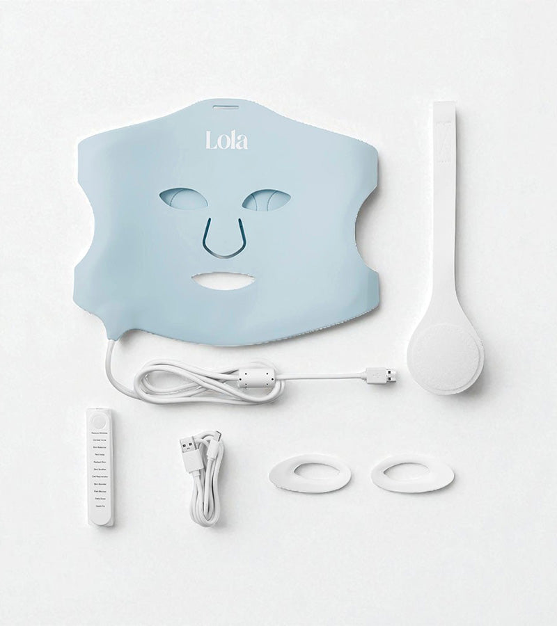 Maschera viso a LED - Superglow LOLA