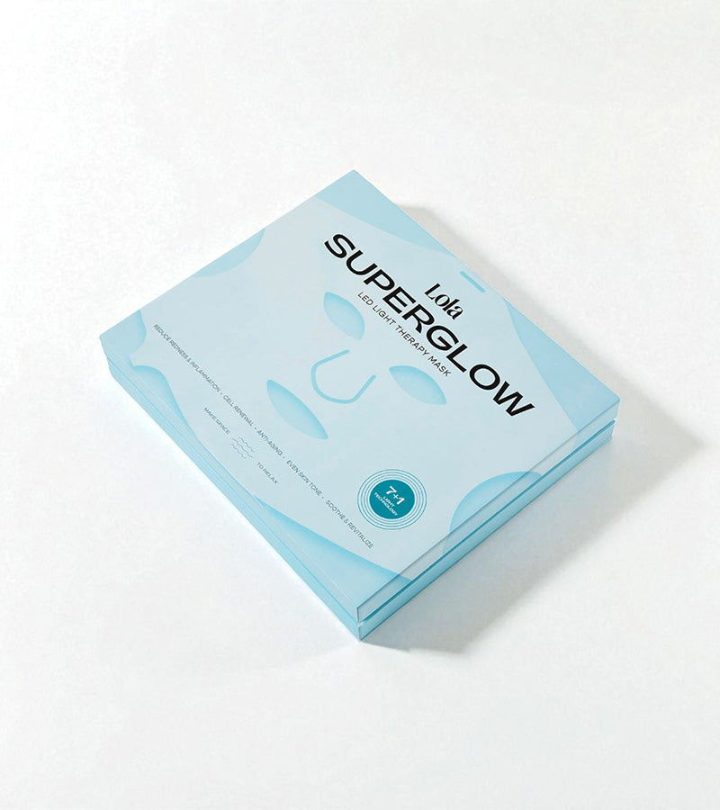 Maschera viso a LED - Superglow LOLA