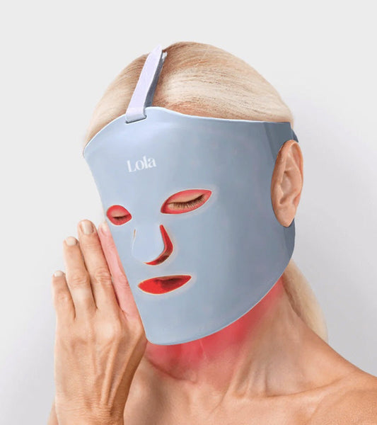 Maschera viso a LED - Superglow LOLA