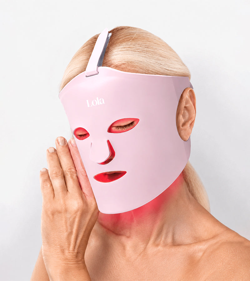 Maschera viso a LED - Superglow LOLA