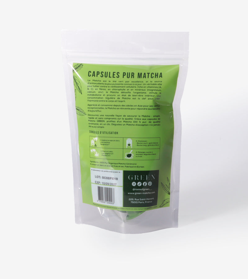 Capsule di Matcha
