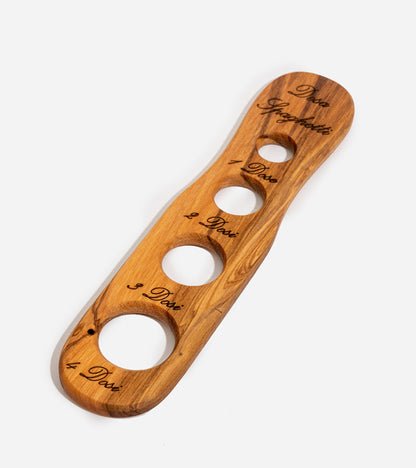 Mesure à spaghetti en bois d'olivier italien  Verve Culture