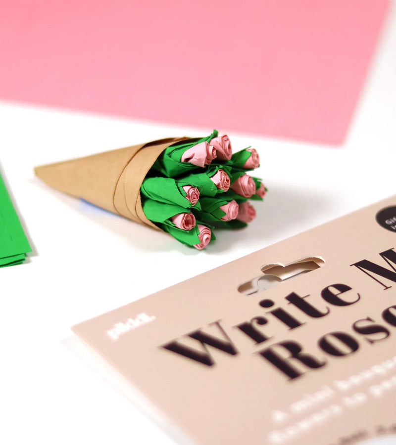 Mini bouquet di fiori di carta da personalizzare