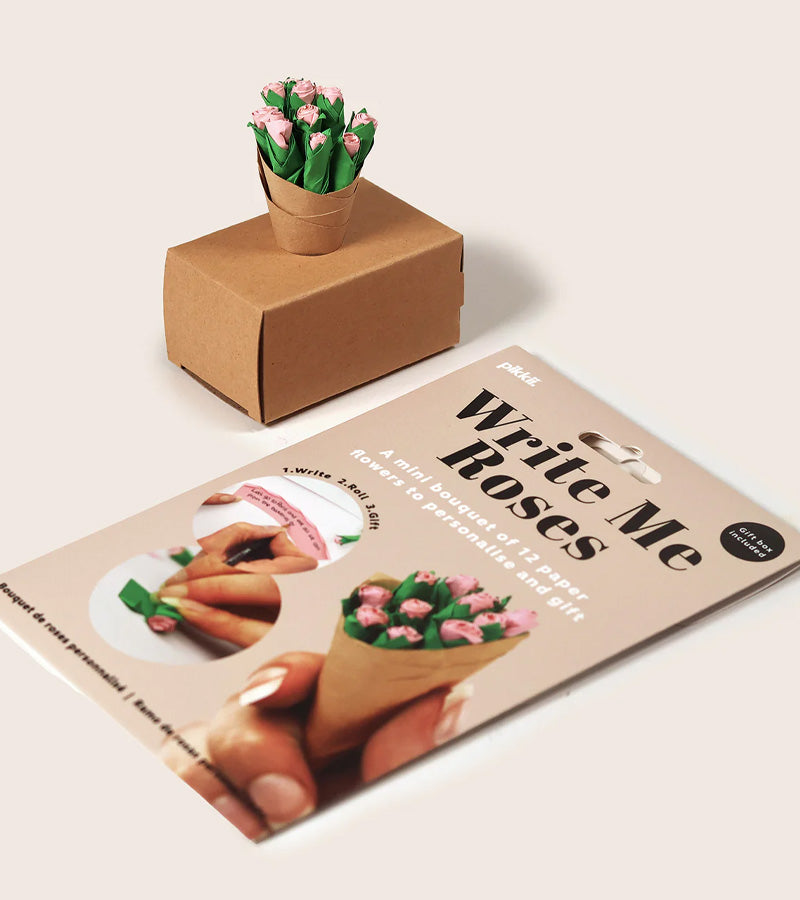 Mini bouquet de fleurs en papier à personnaliser