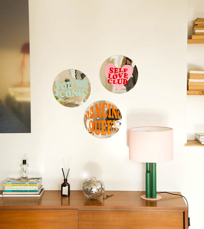 Miroirs ronds self love