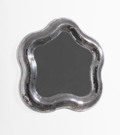 Miroir fleur disco