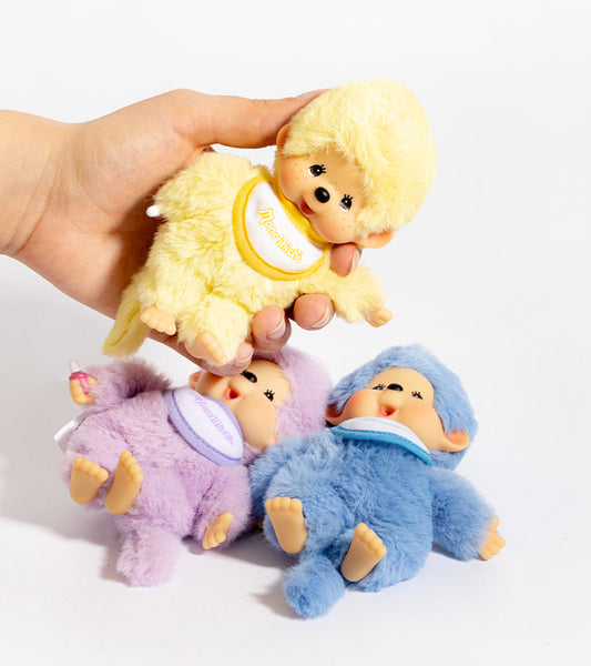 Peluche Monchhichi Kiki - Mini pastello