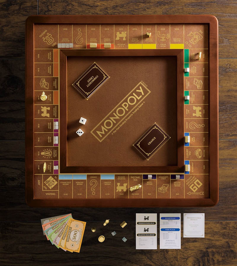 Monopoly Deluxe in legno