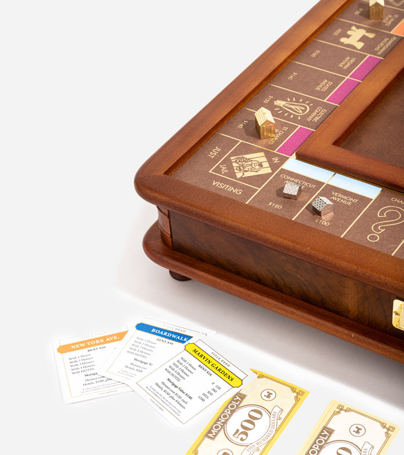 Monopoly De luxe en bois 