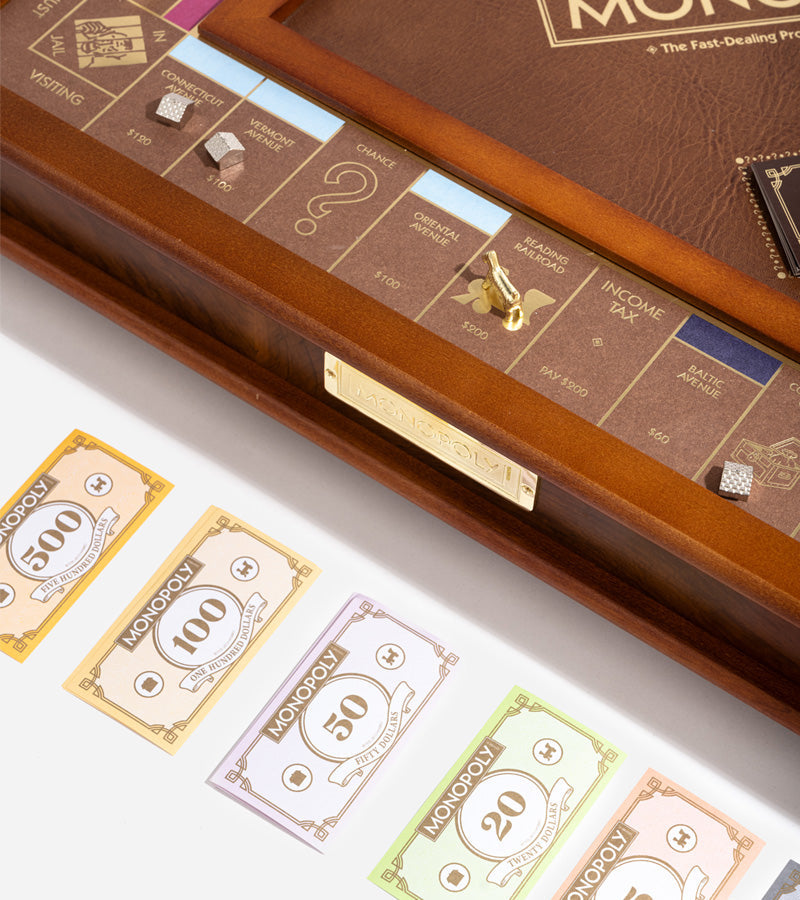 Monopoly De luxe en bois 